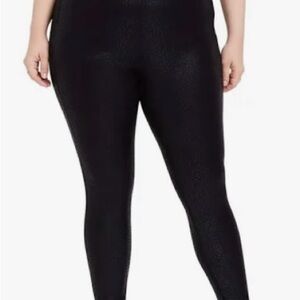 Torrid Pixie pants subtle snake print Black